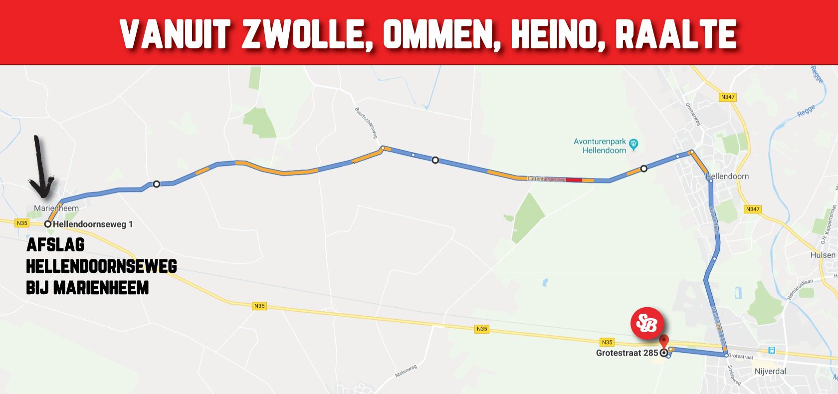 Omleiding-Zwolle